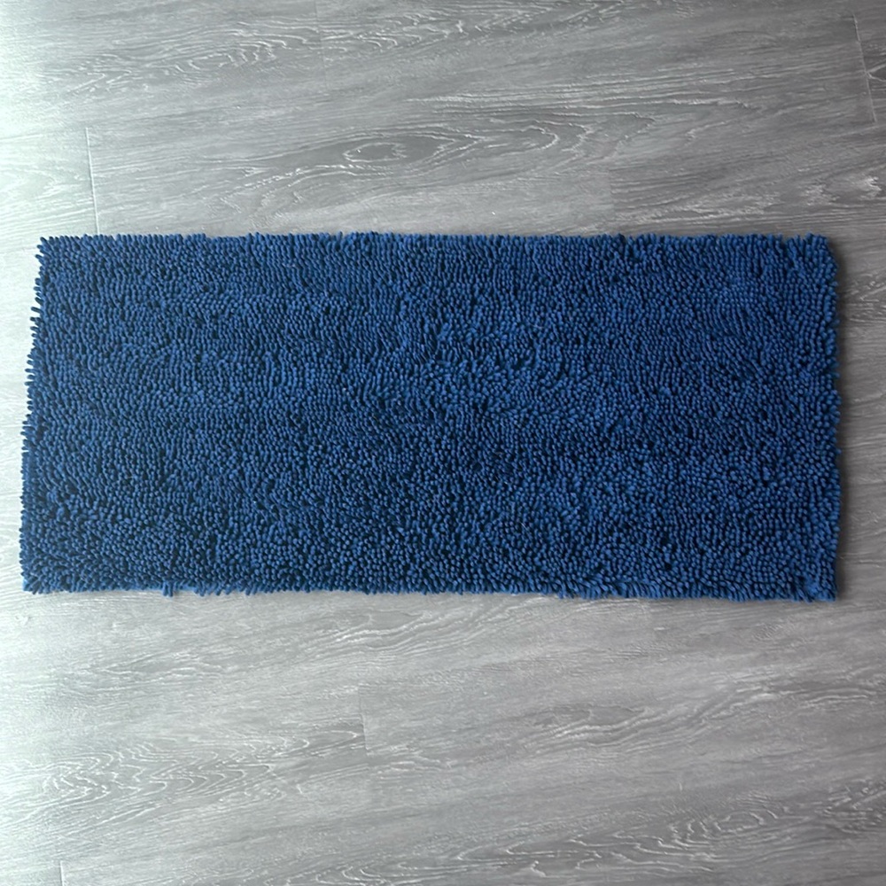 Chenille Bathroom Mat - long